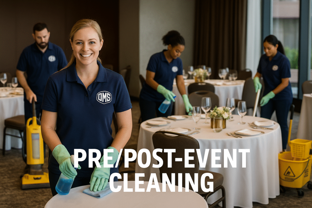 Pre & Post Event Cleaning Services
